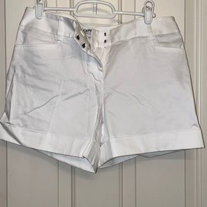 Express White editor shorts